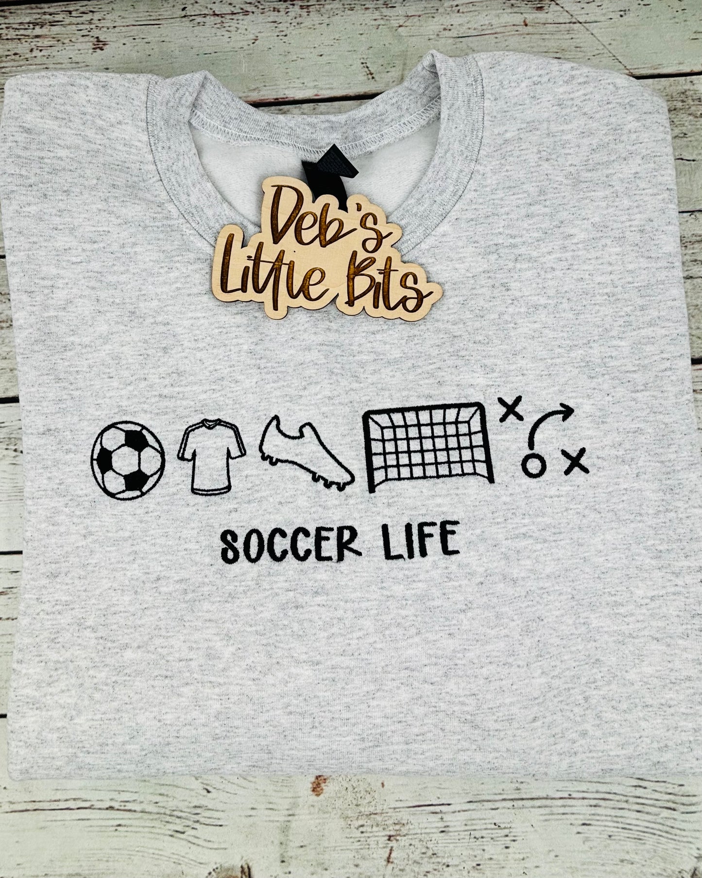 Soccer Life Crewneck Sweatshirt
