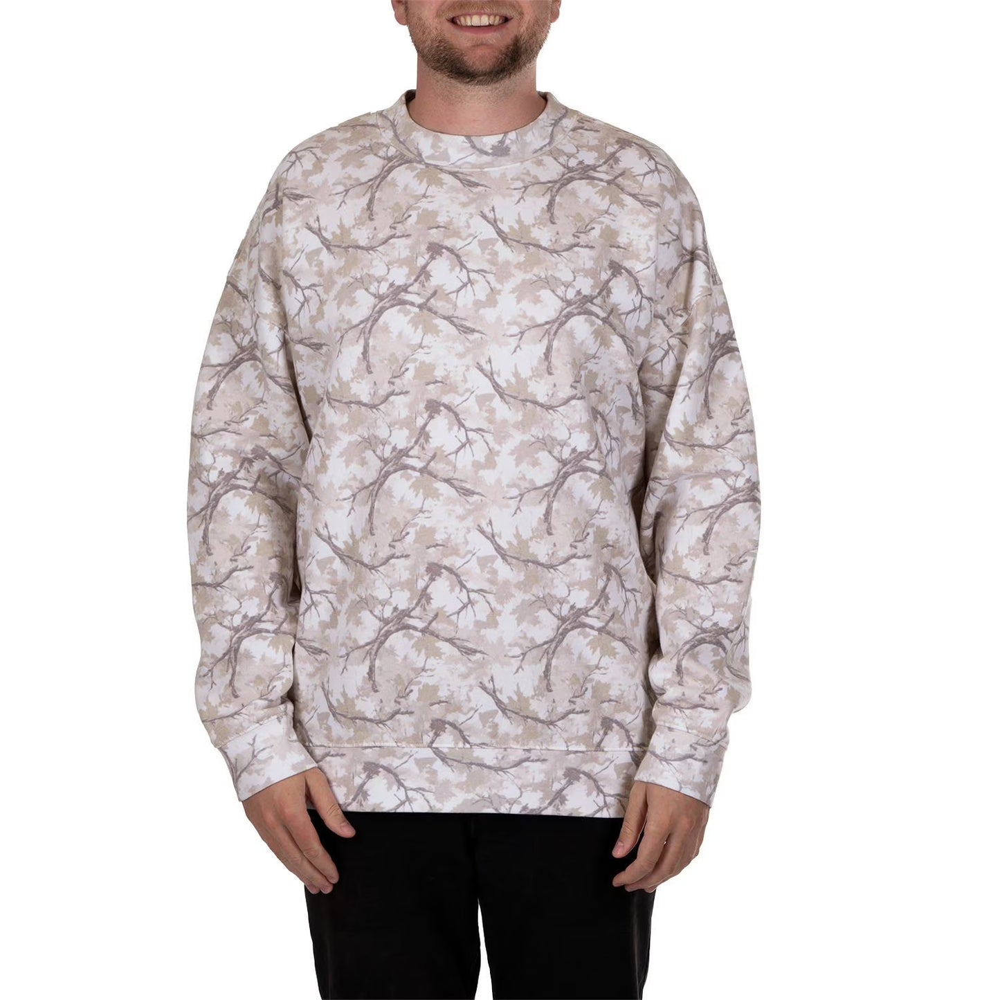 Camo Sweatshirt White