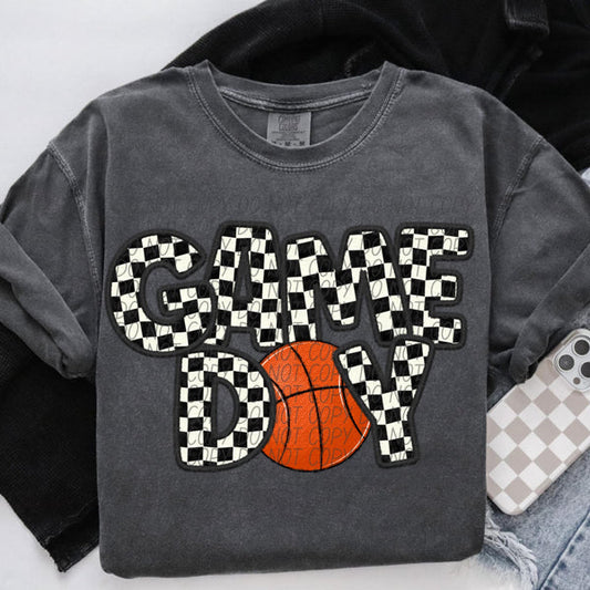 Basketball Game Day Tee or Crewneck