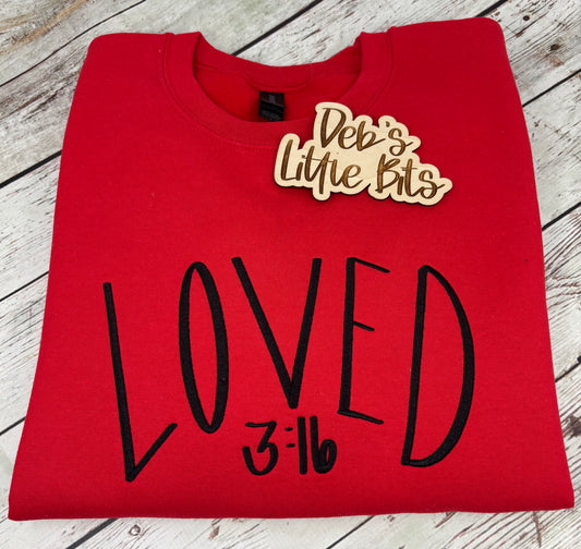 LOVED 3:16 Faith Sweatshirt