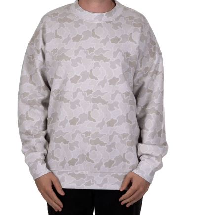 Camo Sweatshirt Grey