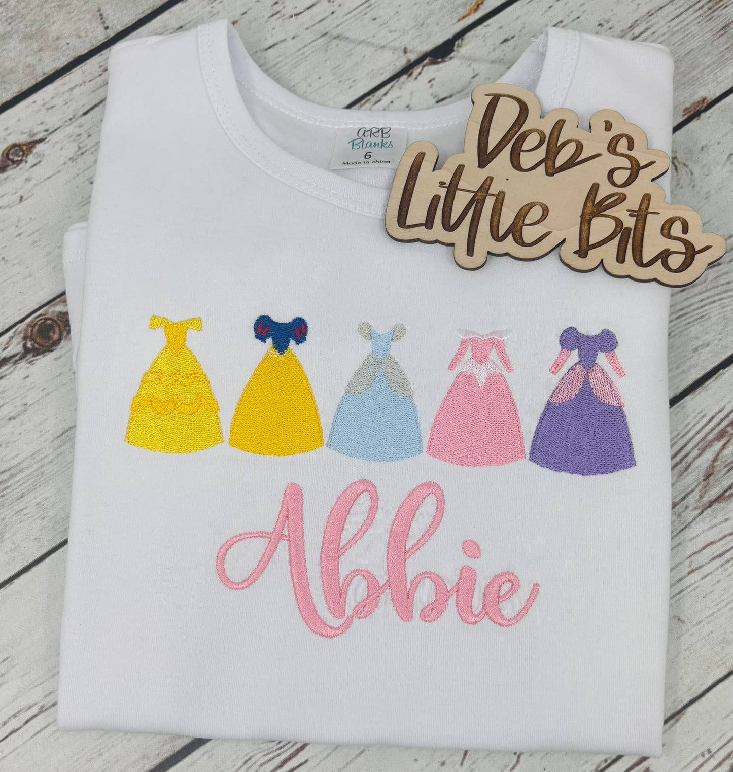 Princess Parade Birthday Shirt Ruffled Hemline