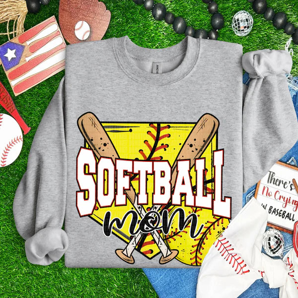 Softball Season Crewneck or Tee